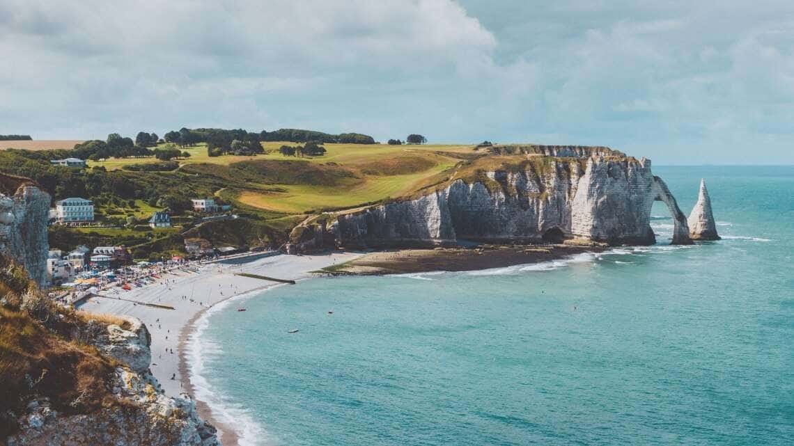GR21 in Normandia da Dieppe a Etretat