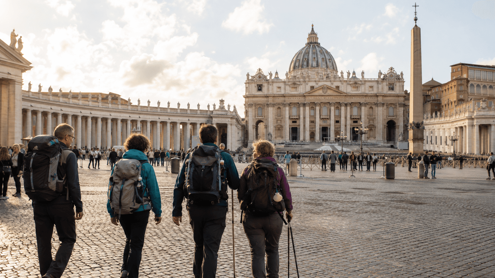 Via Francigena Siena Rom: der letzte Abschnitt zu Fuss