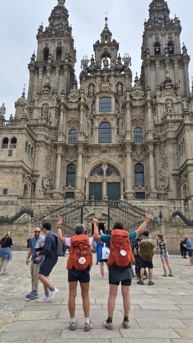 Foto viaggio Cammino francese da Sarria — tania de gerone