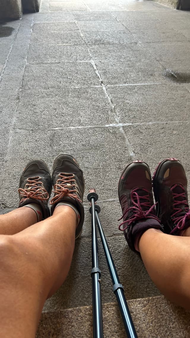 Foto viaggio Camino portoghese — Angela e Angela