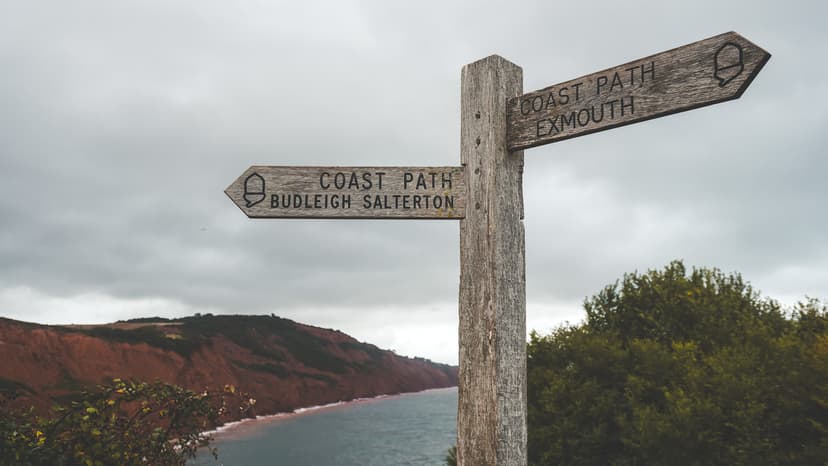 South West Coast Path: the Jurassic Coast from Exmouth to Lulworth Cove - foto 5