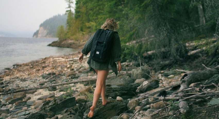 Camminare nella natura per ritrovare se stessi